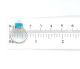 10k Gold 2.09ct Robin's Egg Blue Genuine Natural Turquoise Filigree Ring #J6138