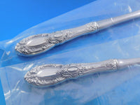 King Richard by Towle Sterling Silver Salad Serving Set Pierced Custom 10 3/4"