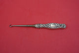 Dresden by Whiting Sterling Silver Button Hook HH w/steel implement 6 1/4"
