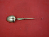 English Estate Sterling Silver Coronation Spoon Vermeil Birmingham 1902 9 3/4"