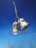 Danish Sterling Silver by Hans Jensen Double Dinner Bell #889 Modern (#7097)
