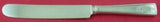 Carthage by Wallace Sterling Silver Regular Knife Blunt 8 3/4" Flatware Heirloom