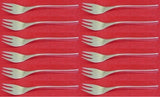 Vision by International Sterling Silver Salad Fork 3-Tine Set of 12 pcs 6 3/8"