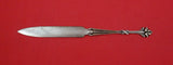 Pattern Unknown by Shiebler Sterling Letter Opener w/ maple leaf finial 6 3/8"