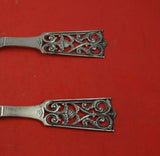 Brodrene Lohne Norwegian Sterling Silver Hors D'Oeuvre Set 2pc 6 3/4" Heirloom