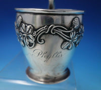 Clover by Shreve Sterling Silver Child's Cup 4 1/8" x 4 1/4" 4.8 ozt. (#5333)