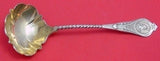 Medallion by Albert Coles Sterling Gravy Ladle 7 3/4"