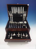 Contour by Towle Sterling Silver Flatware Set Service 64 Pieces Modern Clean