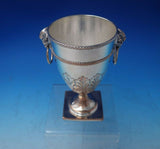Sheffield English Estate Silverplated Copper Urn w/Ram Handles no lid (#5610)