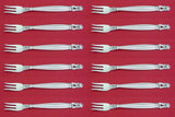 Acorn by Georg Jensen Sterling Silver Cocktail Fork Set 12 pcs 5 3/4"