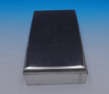 Cartier Sterling Silver Cigarette Case Wood Lined #18 w/ Mono "HHH-JCH" (#0329)