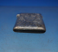 Minshull and Latimer English Victorian Sterling Silver Stamp Holder (#6548)