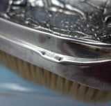 Nursery Rhyme by International Sterling Silver Shoe Brush with Boy Flute #5372