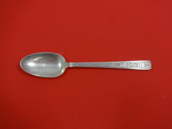 Chased Classic by Lunt Sterling Silver Serving Spoon 8 1/2" Vintage