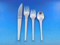 Caravel by Georg Jensen Sterling Silver Flatware Service Set 166 pieces Dinner