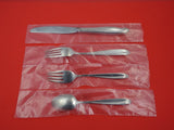 Silver Sculpture by Reed and Barton Sterling Regular Size Place Setting 4pc New