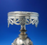 Silverplate Centerpiece with Swans and Mythical Animals c1880 7 1/4 #5444
