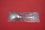 Queens Lace by International Sterling Berry Spoon factory sealed 9 1/4" New