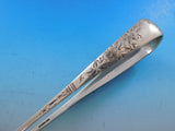 Brite-Cut by Unknown Sterling Silver Asparagus Tong 9 1/2" Gold-washed