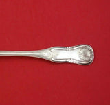 King by Jones, Low and Ball Coin Silver Serving Spoon 8 5/8"