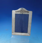 J.B. Ltd English Sterling Silver Picture Frame with Bow and Flowers (#5778)