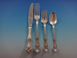Chateau Rose by Alvin Sterling Silver Flatware Set For 8 Service 53 Pieces