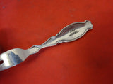 Zodiac By Gorham Sterling Silver Strawberry Fork Scorpio October 3 3/4" Birthday