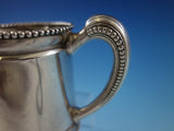 Wood & Hughes W&H Sterling Silver Baby Child's Cup Mug Beaded #271P