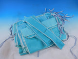 Wave Edge by Tiffany and Co Sterling Silver Flatware Set 8 Service 82 pcs Dinner