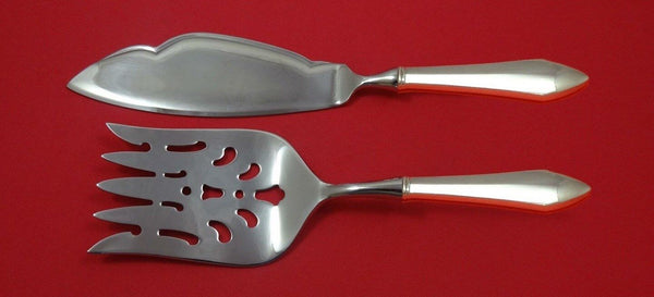 Chatham by Durgin Sterling Silver Fish Serving Set 2 Piece Custom Made HHWS