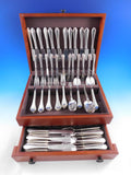 Trifid by Wall Wilson English Sterling Silver Flatware Set 12 Dinner 108 pieces