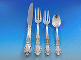 Prince Eugene by Alvin Sterling Silver Flatware Set For 12 Service 64 Pieces