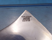 Tiffany & Co. Sterling Silver Candy Dish Leaf shaped 6" x 4" #22885 (#7337)