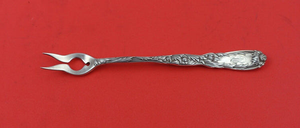 Chrysanthemum by Tiffany and Co Sterling Silver Cocktail Fork 2-tine rare 6 1/8"
