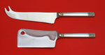 LAUREATE BY TOWLE STERLING SILVER CHEESE SERVER SERVING SET 2PC HHWS CUSTOM MADE