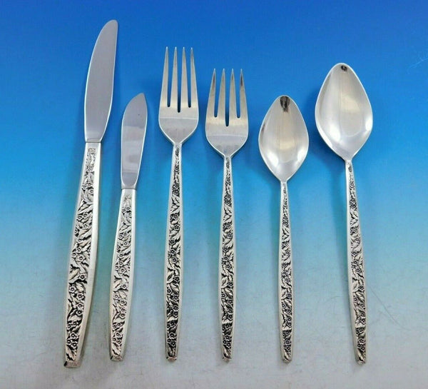 Valencia by International Sterling Silver Flatware Set for 12 Service 72 pieces