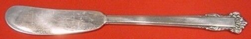 English Shell by Lunt Sterling Silver Butter Spreader Flat Handle 5 3/4"