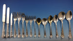 Baronial Old by Gorham Sterling Silver Flatware Set Service 144 Pieces Lion Head