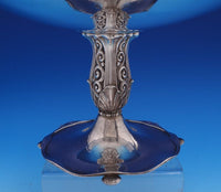 Durgin Arts and Crafts Style Sterling Silver Tazza Large #3072 6" x 12" (#7647)