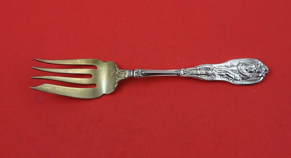 Mythologique by Gorham Sterling Salad Fork GW W/notched wide outer tine 6"