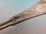 Persian by Tiffany and Co. Sterling Silver Pea Spoon Flower Bowl Pierced 8 1/2"
