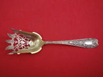 Aeolian by Knowles Sterling Silver Nut Scoop GW Bright-Cut Pcd w/ Leaves 7 1/4"