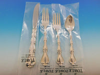 Country Manor by Towle Sterling Silver Flatware Set for 8 Service 32 Pieces New