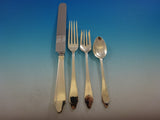 Clinton by Tiffany and Co Sterling Silver Flatware Set 8 Service 74 Pcs Dinner