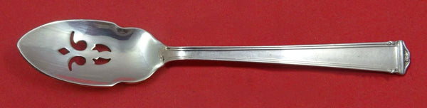 Theseum by International Sterling Silver Olive Spoon Pierced 5 3/4" Custom Made