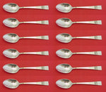 Diadem by Reed and Barton Sterling Silver Teaspoon Set 12 pieces 6"