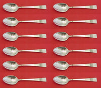 Diadem by Reed and Barton Sterling Silver Teaspoon Set 12 pieces 6"