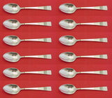Diadem by Reed and Barton Sterling Silver Teaspoon Set 12 pieces 6"