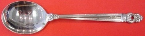 Royal Danish by International Sterling Silver Cream Soup Spoon 6 1/2" Silverware