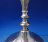 Kalo Sterling Silver Candlestick Pair Handwrought with Family Crest (#7177)